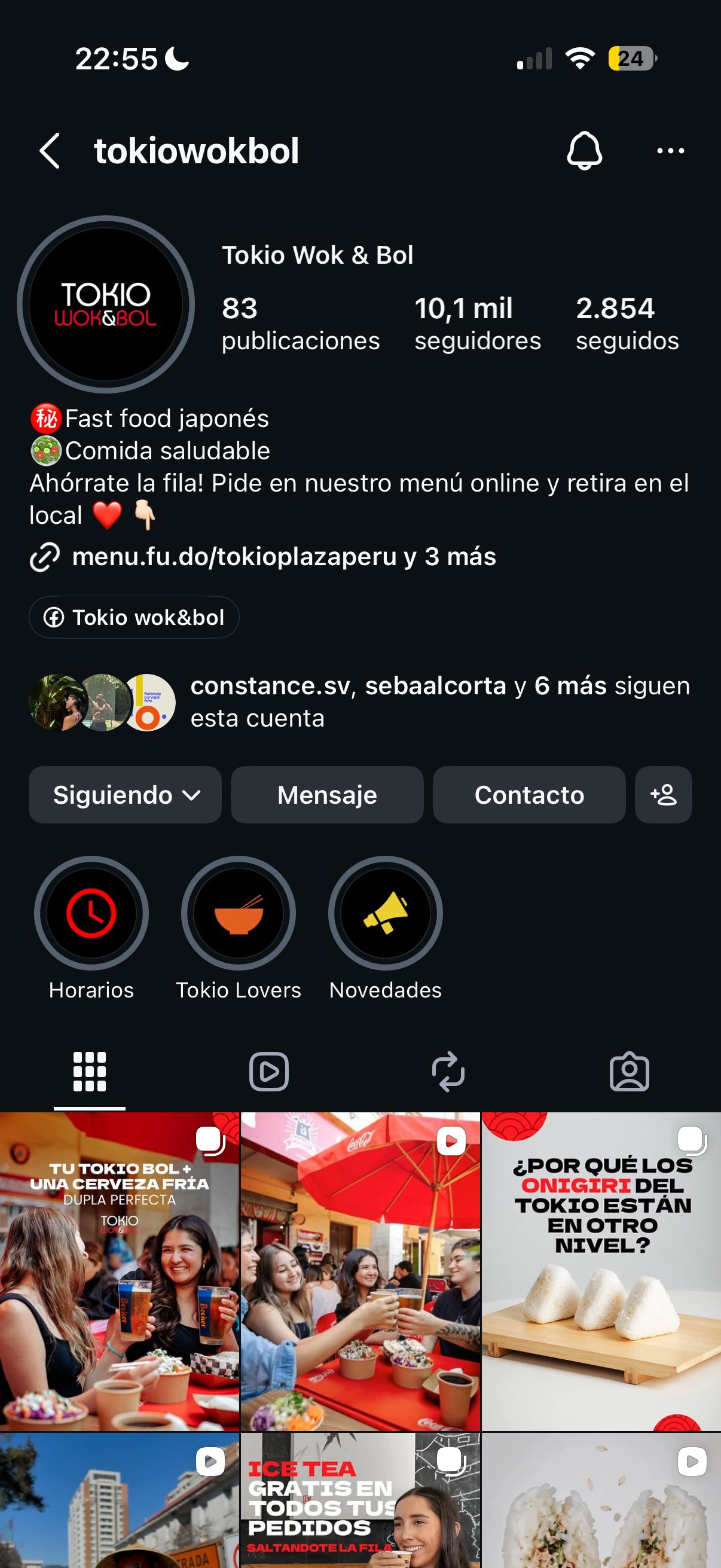 Tokio Wok & Bol — después de Nodo Media
